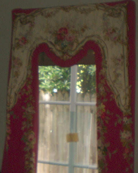 Aubusson Portiere Tapestry Curtains - Pair, , Decoratives, Deep South Antiques Deep South Antiques
