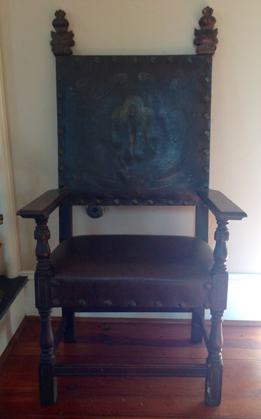 Antique Gothic Revival Style Chair, , Chairs, Deep South Antiques Deep South Antiques