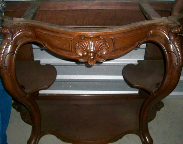 Rococo-Revival Etagere Pier Table